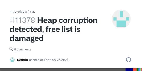 Heap corruption detected swift.  First, let&rsquo;s have a look at what heap corrupt...