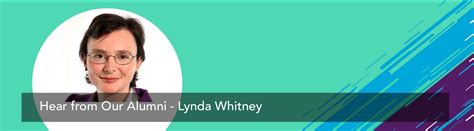 Hear from our Alumni: Lynda Whitney - Department of Economics, …