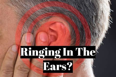 Hear ringing in ears when quiet