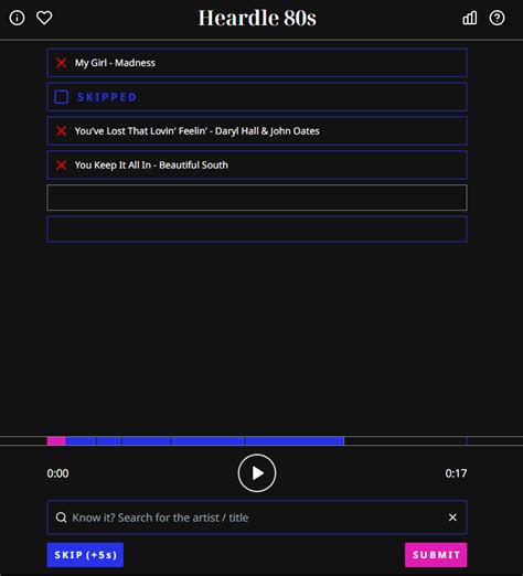 Heardle 90s 🕹️ Music wordle game