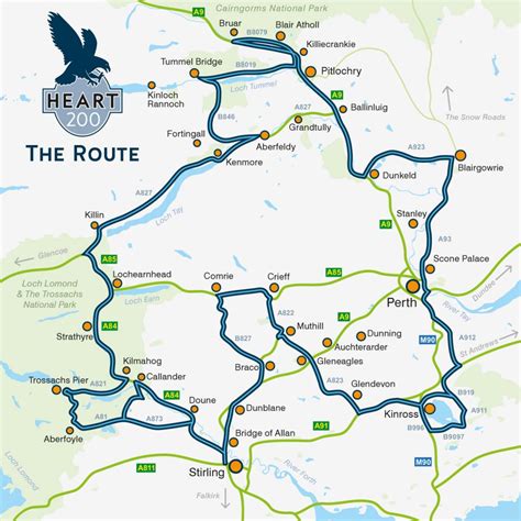 Heart 200 driving route launched Scottish Tourism …