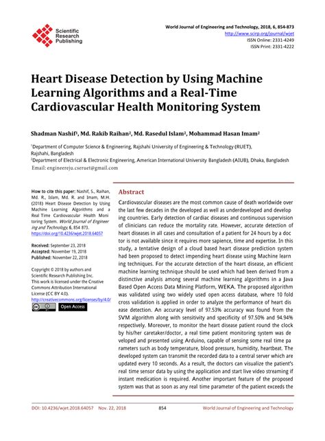 Heart Disease Detection Project Report - University of California, …