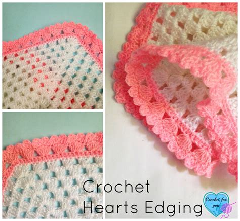 Heart Edging Crochet Patterns