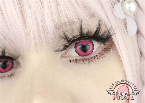 Heart Eye Contacts Anime Cosplay Contact Lenses – …