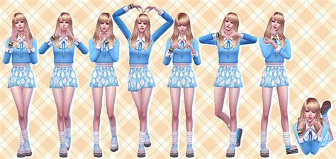 Heart Hand Pose 15 at A-luckyday » Sims 4 Updates