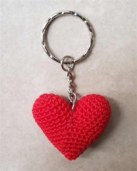 Heart Keyring - Etsy