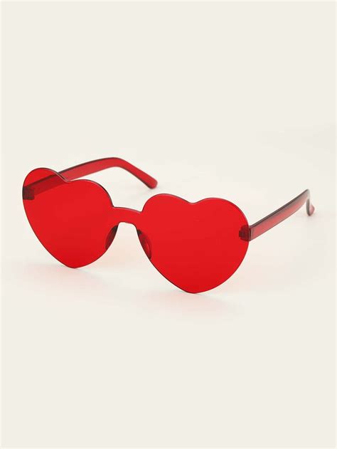 Heart Shaped Sunglasses - Etsy Australia