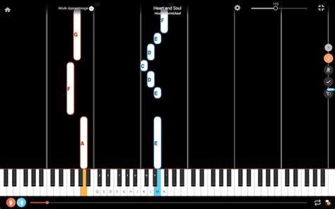Heart and Soul Piano Tutorial with Letter Notes La Touche Musicale