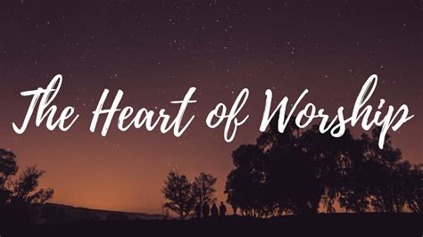 Heart of worship lyrics. Official Live Video for "Heart Of Worship" by Matt Redman Live From The Mission, San Juan Capistrano. Subscribe to Matt's Youtube Channel: https://www.youtub... 
