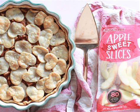 Heart-Crusted Apple Pie - Crunch Pak