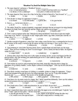 • An answer key is provided. If you would like to have a quiz for every selection of the 7th grade Collections Close Reader workbook, check out our bundle! ... Heartbeat - Short story by David Yoo ~ 14 multiple choice questions. Saving the Lost - Science article by Reynaldo Vasquez ~ 10 multiple choice questions.