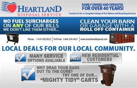 Heartland Disposal in Minooka, IL with Reviews - Yellow Pages