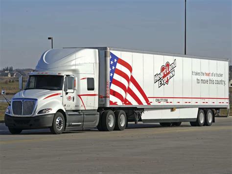 Heartland express trucking. Aug 22, 2022 · Heartland Express will pay $525 million to acquire truckload and other assets from TFI International, a move CEO Mike Gerdin said “basically doubled the size of our company overnight.”. The deal, announced Monday, includes Contract Freighters’ “non-dedicated U.S. dry van and temperature-controlled truckload business and CFI Logistica ... 