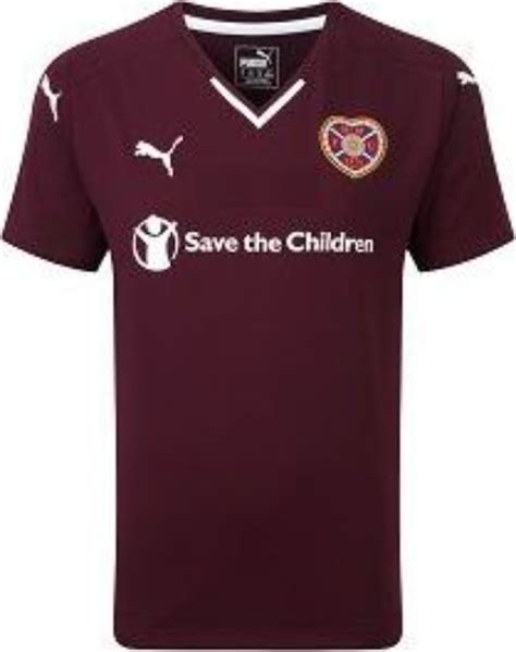 Hearts 2015-16 Home Kit