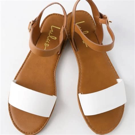 Hearts and Hashtags Tan Flat Sandals - Facebook