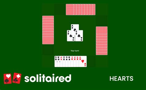Hearts solitaire. How To Play Solitaire. Goal. The goal is to move all cards to the four foundationson the upper right. Turning and Moving. Click the stock(on the upper left) to turn over cards onto the waste pile. Drag cards to move them between the waste pile, the seven tableaucolumns (at the bottom), and the four foundations. 