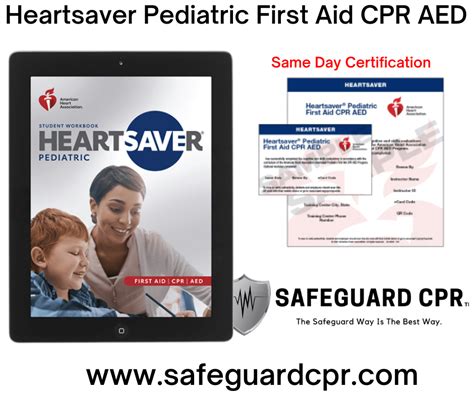 Heartsavers Pediatric First Aid Cpr Aed Instructor Manualheartsaver First Aid Quick Reference Guide