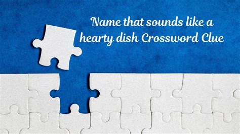 Hearty eater - crossword puzzle clues & answers - Dan Word