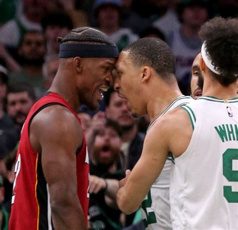 Heat’s Jimmy Butler comes alive after heated exchange with Celtics’ Grant Williams: ‘I like that’