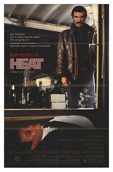 Heat (1986) movie posters