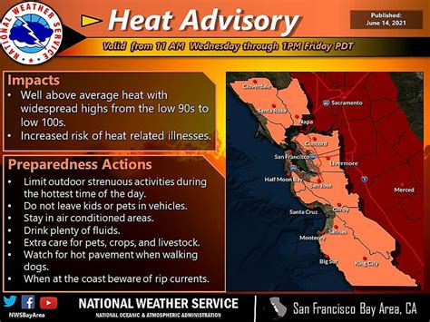 Heat Advisory hits Bay Area starting Thursday
