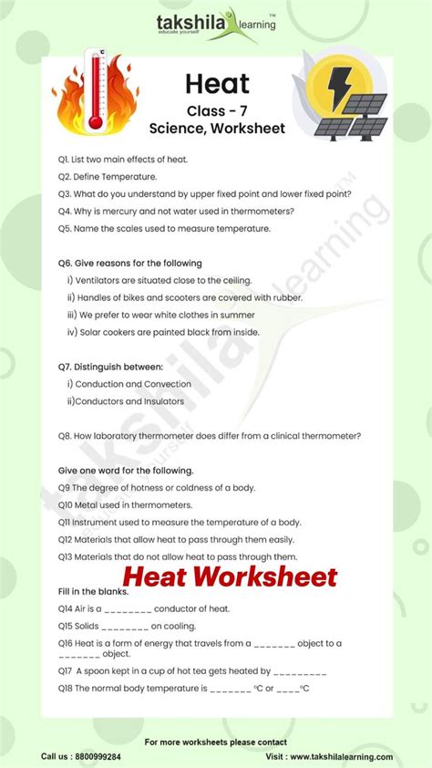Heat Chapter Assessment Test