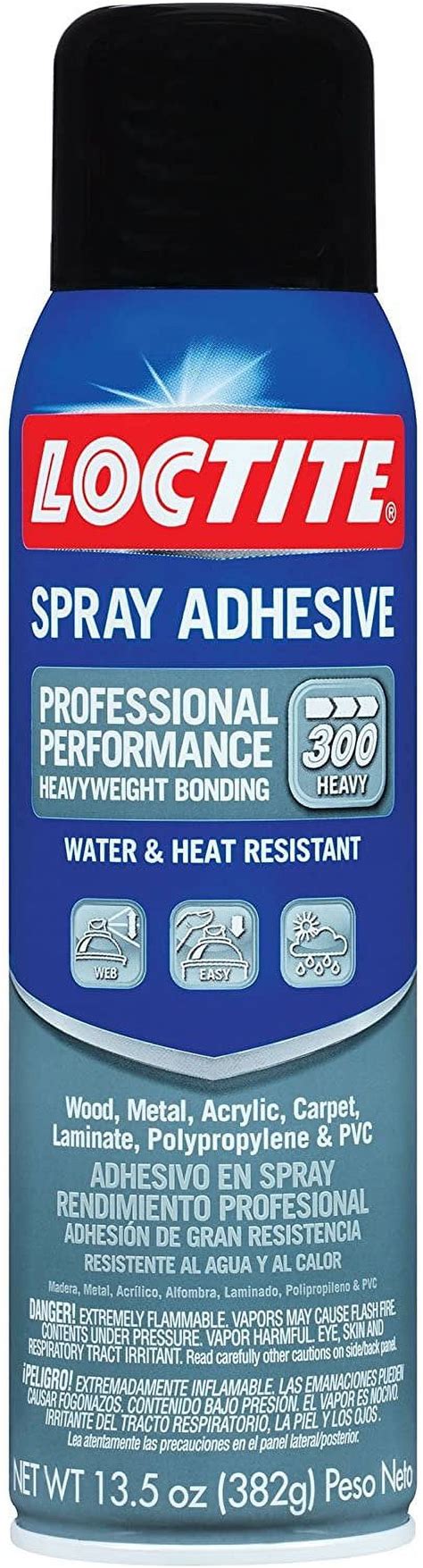 Heat activated adhesive spray.  Loctite Professional Performance 300 is a ...