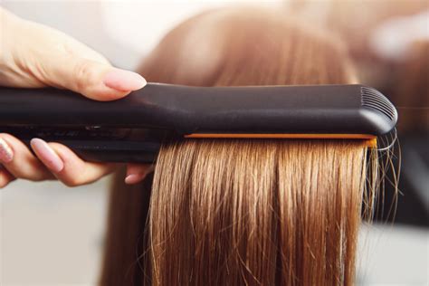 Heat damage. When hair is burned, the outside layers of the hair, known as the cuticle, burn away leaving the hair’s cortex exposed. If more heat is applied to the damaged hair, it becomes brit... 