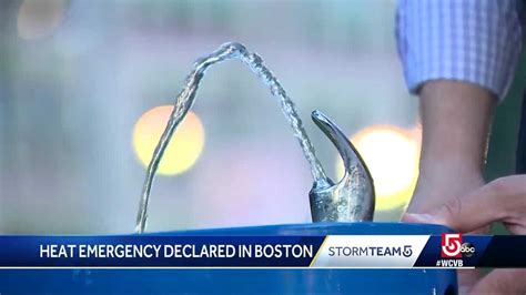 Heat emergency declared in Boston amid persistent high temps
