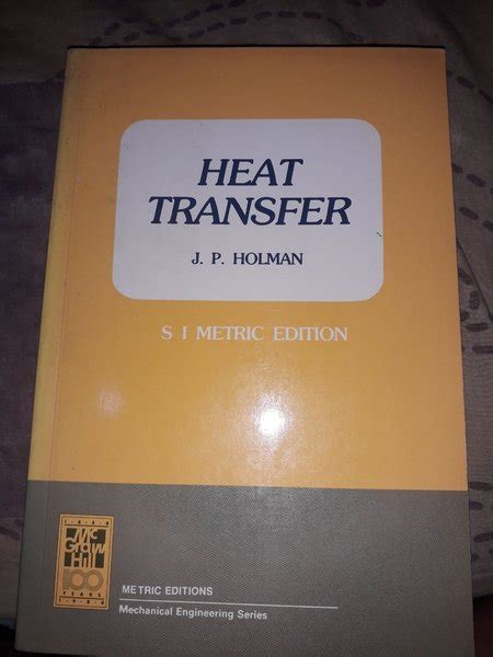 Heat transfer jp holman s i metric edition solution manual. - Weather and climate lab manual answer key.