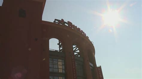 Heat wave ends as Cardinals return for home stand