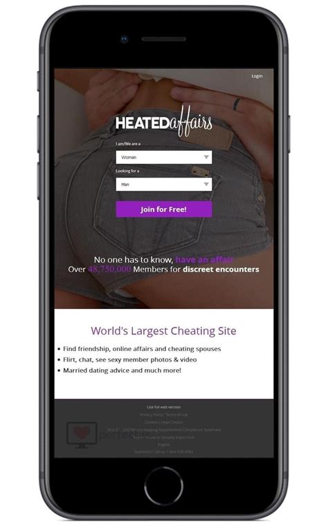 The mobile experience is optimized to compensate for the absence of a HeatedAffairs app. . Heatedaffairsvom