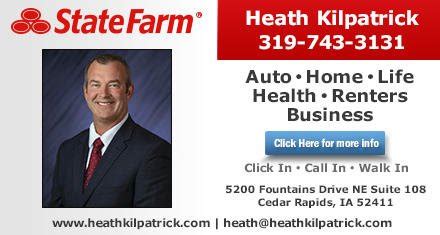 Heath Kilpatrick State Farm Insurance Agent