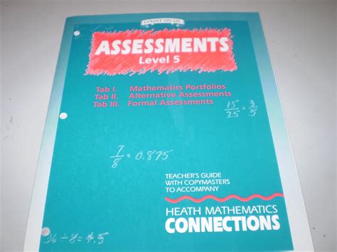Heath Mathematics Connections Level 5 Teachers Edition