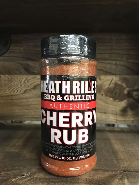 Heath Riles BBQ Cherry Rub – All BBQ Canada