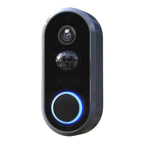 Heath Zenith Notifi Wired Wi-fi Compatibility Smart Video Doorbell in