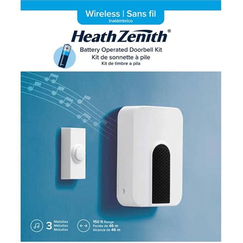 Heath zenith doorbell battery replacement.  This device complies with Part 15 View and Down...