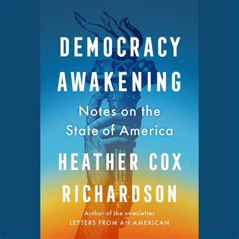 Heather cox richardson book tour. Sep 26, 2023 · On Point host Meghna Chakrabarti moderated a conversation with historian Heather Cox Richardson about her new book, “Democracy Awakening: Notes on the State of America.”. Following the ... 
