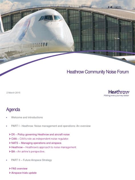 Heathrow Community Noise Forum – 20 November 2024 1:00pm …