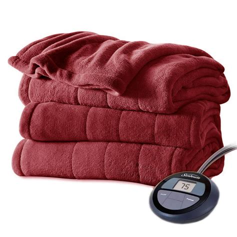 More Must-Shop Products. The Sunbeam Heated Throw is an affordable electric blanket that helps keep cold sleepers warm. It has a detachable controller, three heat settings, and auto shutoff. The heated blanket is available at Walmart for just $25..