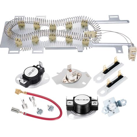 3387747 WP3387747 Dryer Heating Element Kit -Compatible with Kenmore Elite Whirlpool Cabrio Maytag Kitc.henAid Dryers,Duet Whirlpool Dryer Parts with 3392519 279973 Thermal Fuse 279816 Thermostat. 136. 300+ bought in past month. $2427. List: $32.77. Join Prime to buy this item at $21.84. FREE delivery Sat, Mar 30 on $35 of items shipped by Amazon.