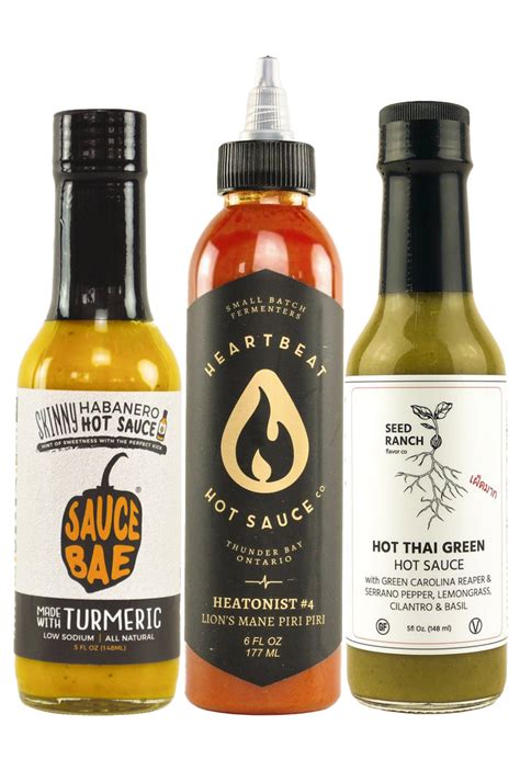 Heatonist hot sauce. hot sauces. mild hot sauces; medium hot sauces; hot hot sauces; hottest hot sauces; pepper x® hot sauces; poirier’s louisiana style; try guys’ keith's; korn here to slay; bravo's top chef; hot ones. new! shop season 23; shop season 22; hot sauce packs; monthly subscription; annual subscription; shop all hot sauces; the last dab sauces ... 