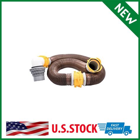 Heavy Duty Rv Camper Swivel Sewer Dump Hose Kit Trailer Waste …