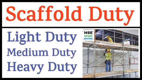 Heavy Duty Scaffold Rating – Scaffolding Warehouse