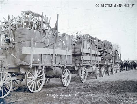 Heavy Freight Wagons of the American West - Western Mining …