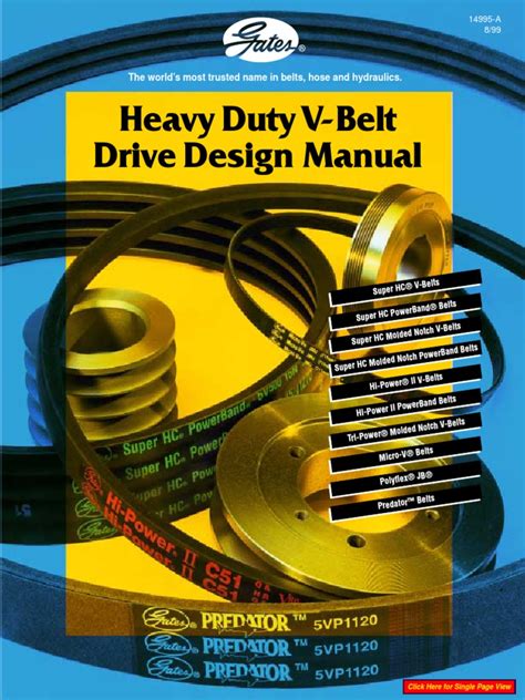 Heavy duty v belt drive design manual. - Asus eee pc 1000h user guide.