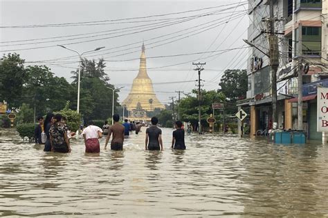 Heavy flooding in southern Myanmar displaces more than 14,000 people
