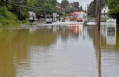 Heavy flooding leaves Lancaster residents stranded inside homes