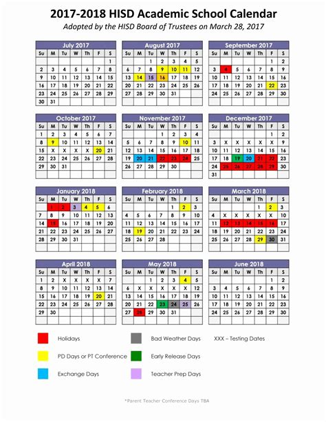 Heb Isd Calendar 2021 22