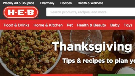 Discover the current HEB Happy Thanksgiving ad, valid N